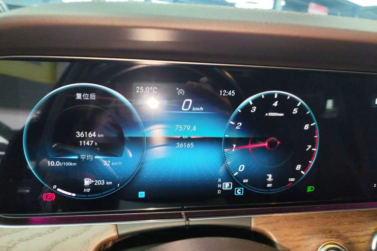 Used Mercedes-Benz E-Class 2022 Second Facelift E 300 L Luxury Edition Instrument Cluster