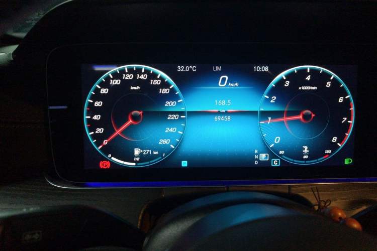 Used Mercedes-Benz E-Class 2022 E 300 L Sporty and Stylish Model Instrument Cluster
