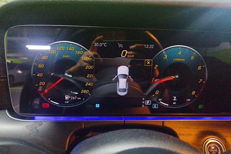 Used Mercedes-Benz E-Class 2022 E 300 L Sporty and Stylish Model Instrument Cluster