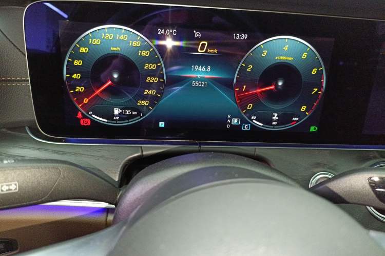 Used Mercedes-Benz E-Class 2022 Second Facelift E 300 L Sport Luxury Edition Instrument Cluster