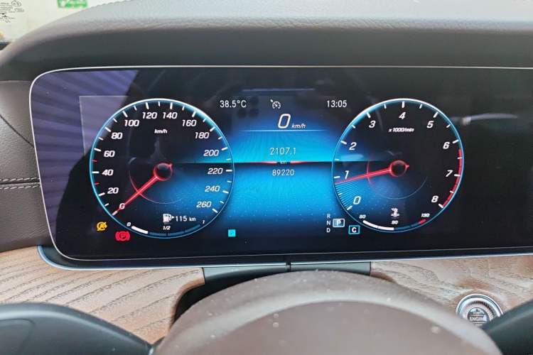 Used Mercedes-Benz E-Class 2022 E 300 L Stylish Model Instrument Cluster