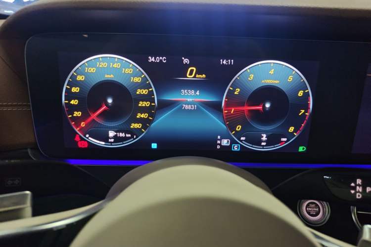 Used Mercedes-Benz E-Class 2022 Second Facelift E 300 L Luxury Edition Instrument Cluster