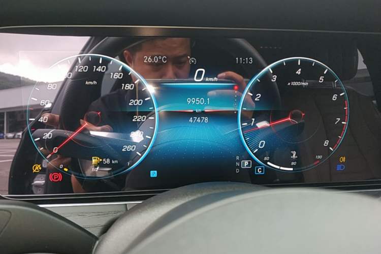 Used Mercedes-Benz E-Class 2022 E 300 L Sporty and Stylish Model Instrument Cluster