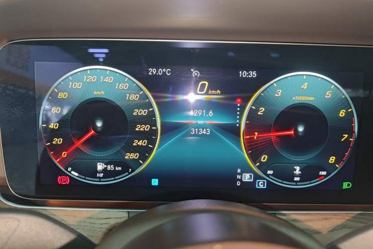 Used Mercedes-Benz E-Class 2022 Revised Version E 300 L Fashion Edition Instrument Cluster