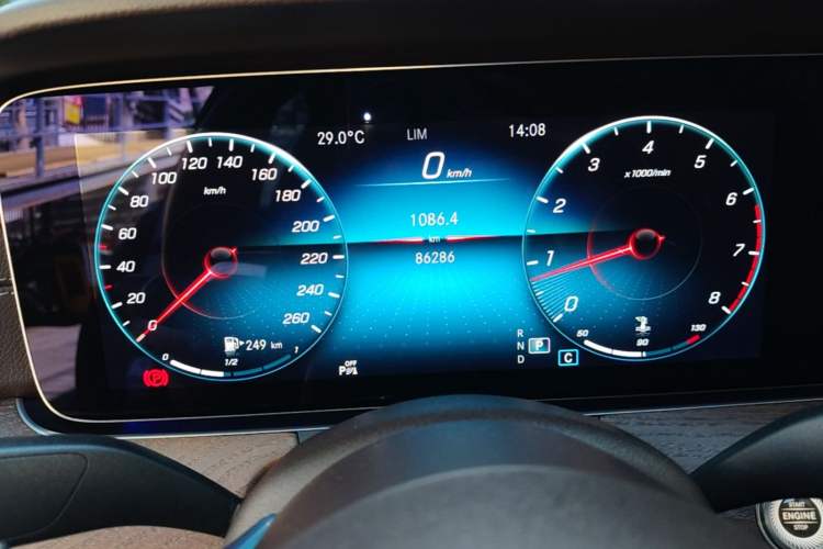Used Mercedes-Benz E-Class 2022 Updated E 300 L Luxury Edition Instrument Cluster