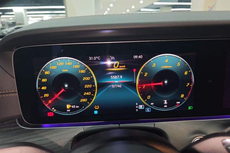 Used Mercedes-Benz E-Class 2022 Second Facelift E 300 L Sport Luxury Edition Instrument Cluster