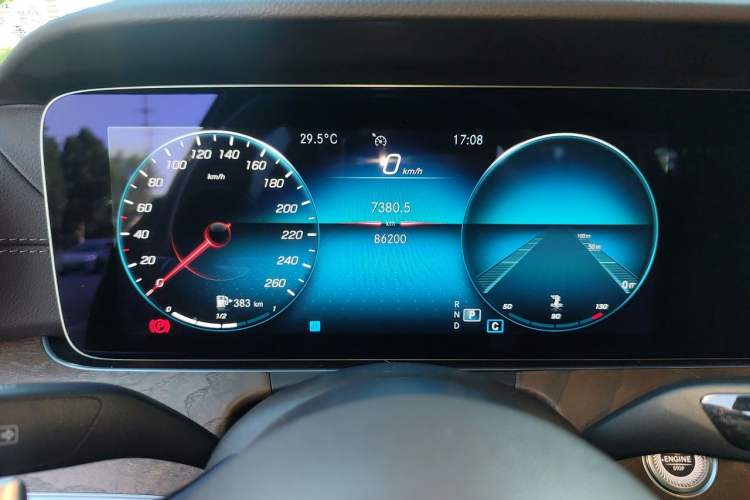 Used Mercedes-Benz E-Class 2022 Updated E 300 L Stylish Edition Instrument Cluster
