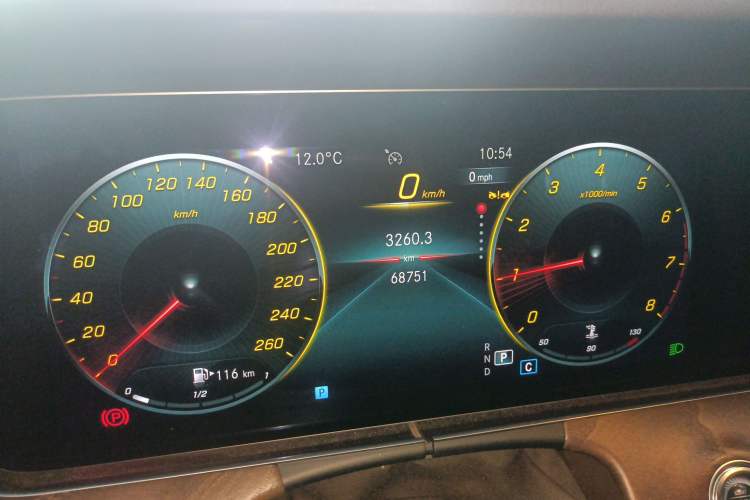 Used Mercedes-Benz E-Class 2022 Second Facelift E 260 L Instrument Cluster
