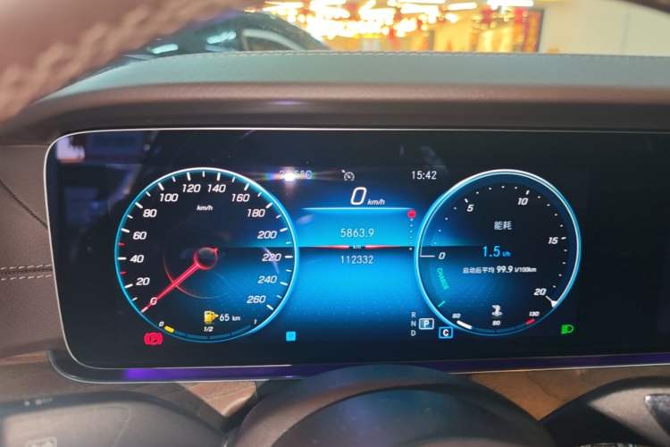Used Mercedes-Benz E-Class 2022 Updated E 300 L Luxury Edition Instrument Cluster