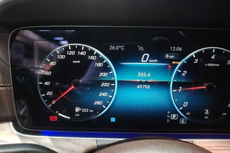 Used Mercedes-Benz E-Class 2022 Revised Version E 300 L Fashion Edition Instrument Cluster