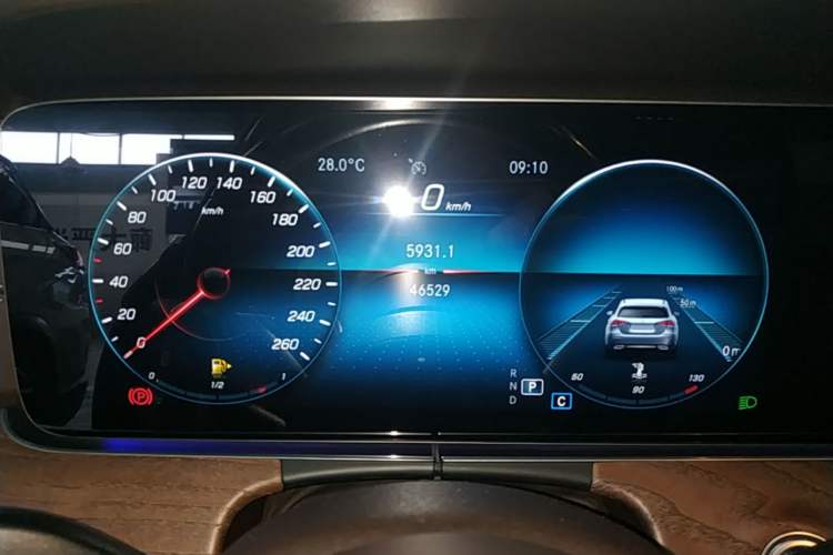 Used Mercedes-Benz E-Class 2022 E 300 L Luxury Model Instrument Cluster