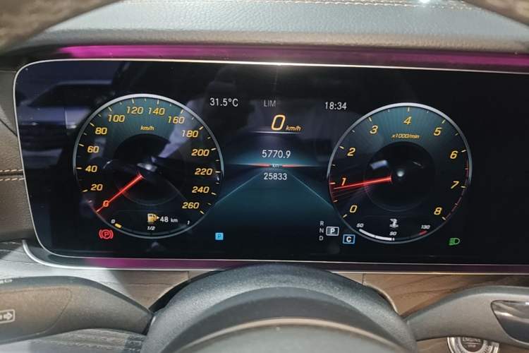 Used Mercedes-Benz E-Class 2022 E 260 L Sport Edition Instrument Cluster