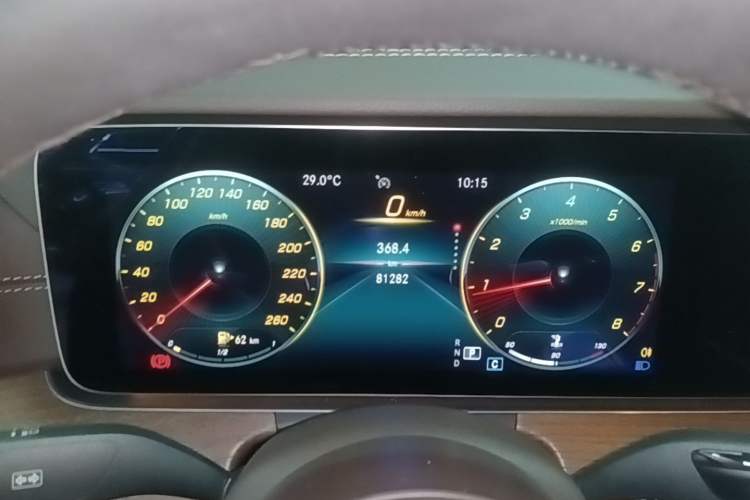 Used Mercedes-Benz E-Class 2022 E 300 L Luxury Model Instrument Cluster