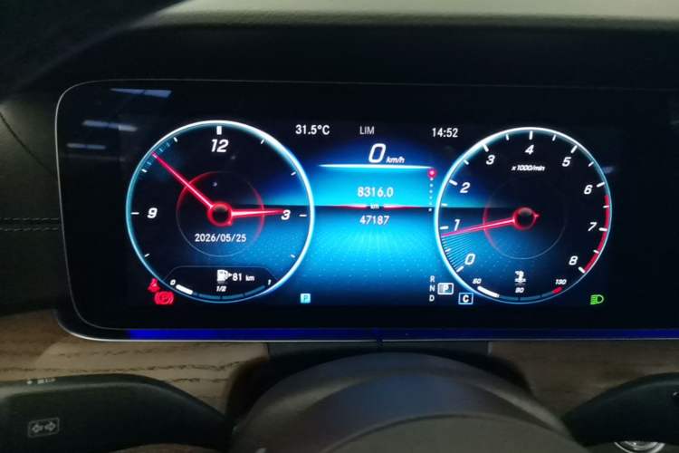 Used Mercedes-Benz E-Class 2022 Second Facelift E 300 L Luxury Edition Instrument Cluster