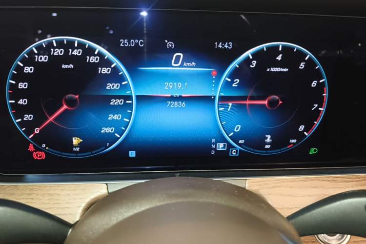 Used Mercedes-Benz E-Class 2022 E 300 L Stylish Model Instrument Cluster