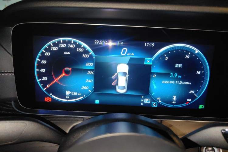 Used Mercedes-Benz E-Class 2022 Revised E 300 L Sporty and Stylish Edition Instrument Cluster
