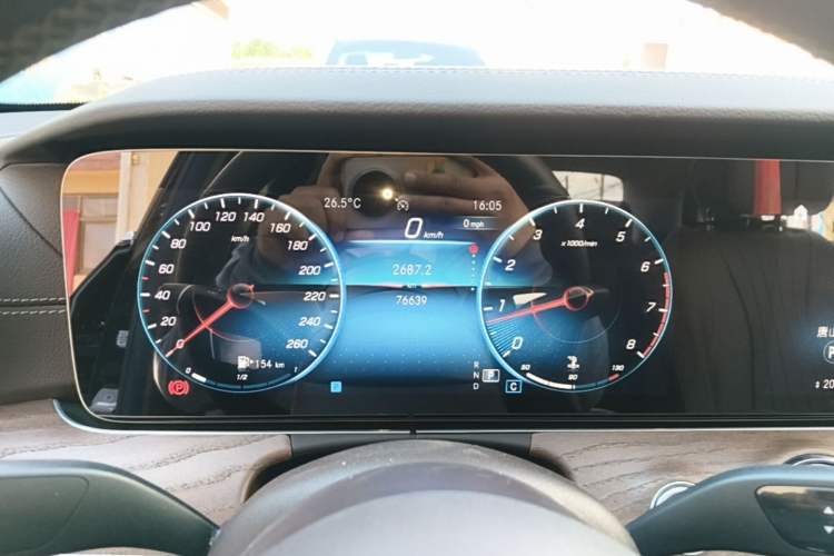Used Mercedes-Benz E-Class 2022 Updated E 300 L Stylish Edition Instrument Cluster