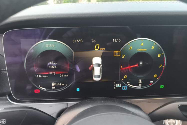 Used Mercedes-Benz E-Class 2022 Second Facelift E 300 L Luxury Edition Instrument Cluster
