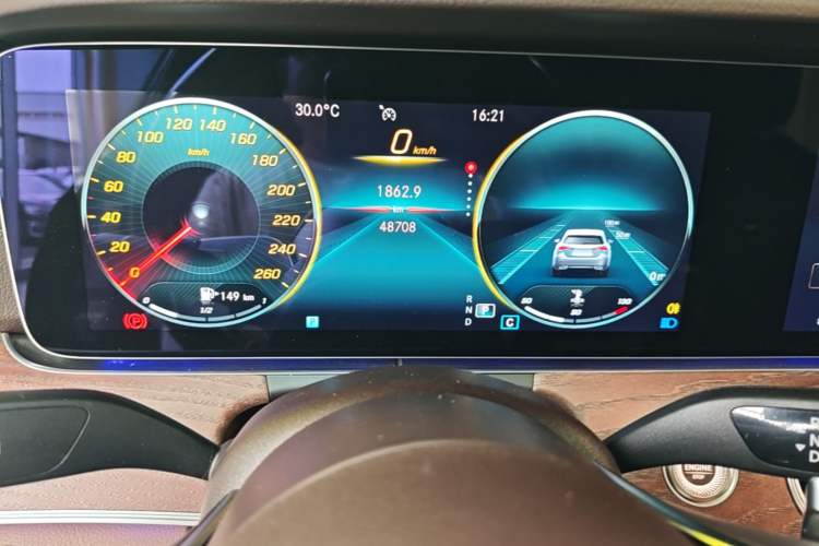 Used Mercedes-Benz E-Class 2022 Second Facelift E 300 L Luxury Edition Instrument Cluster