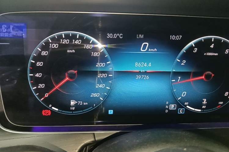 Used Mercedes-Benz E-Class 2022 Revised E 300 L Sporty and Stylish Edition Instrument Cluster