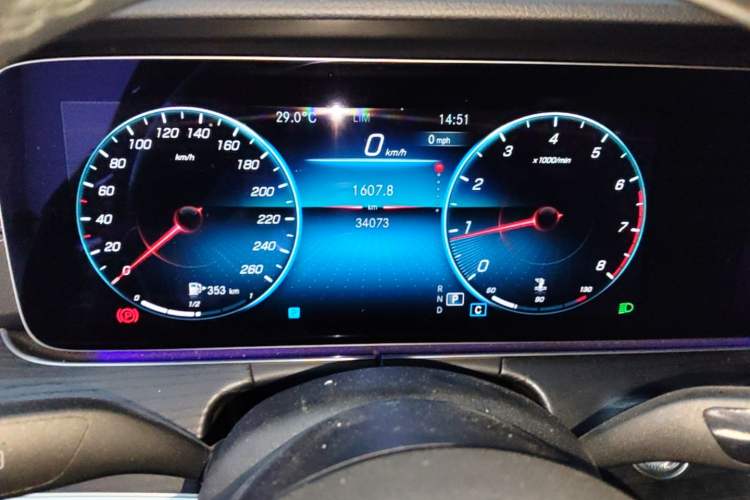 Used Mercedes-Benz E-Class 2022 Revised Version E 300 L Sport Luxury Edition Instrument Cluster