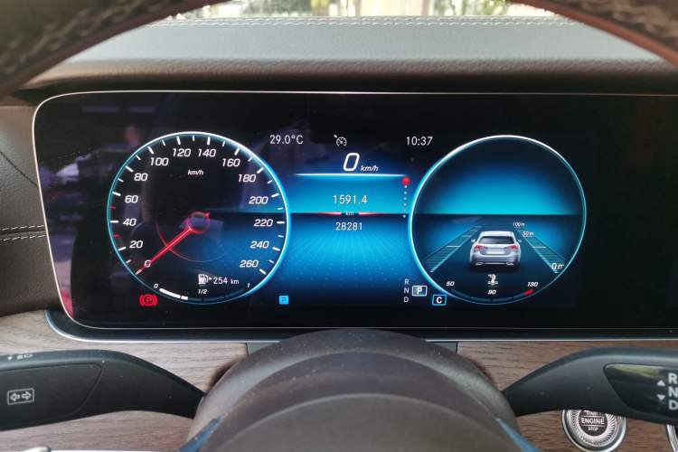 Used Mercedes-Benz E-Class 2022 Updated E 300 L Stylish Edition Instrument Cluster