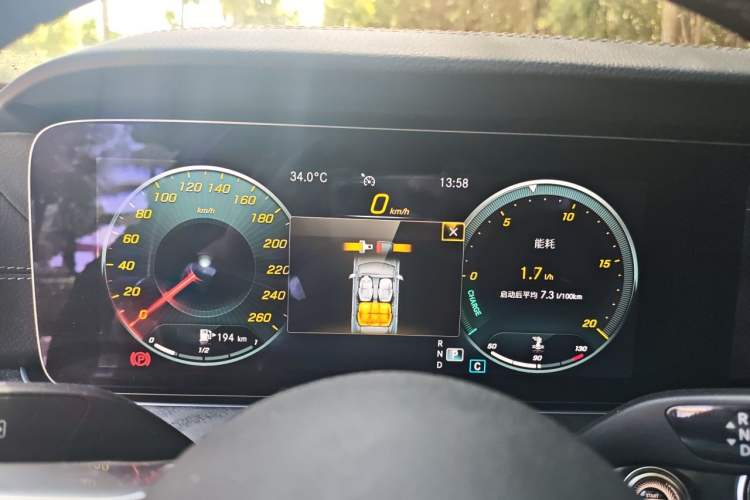 Used Mercedes-Benz E-Class 2022 E 260 Stylish Sports Edition Instrument Cluster