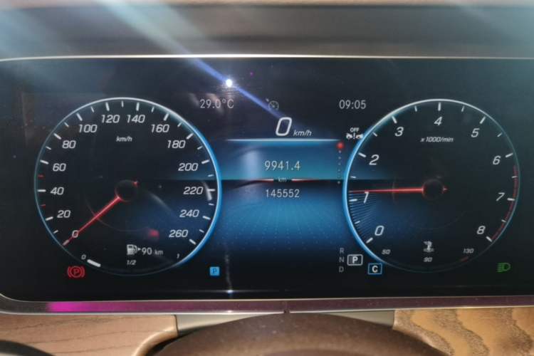 Used Mercedes-Benz E-Class 2022 E 300 L Stylish Model Instrument Cluster