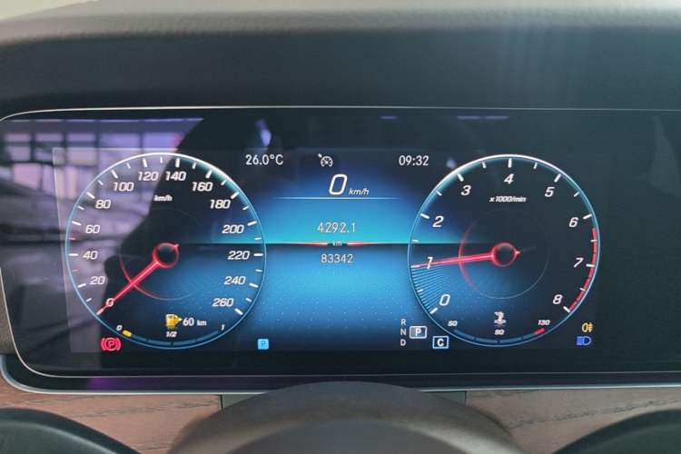 Used Mercedes-Benz E-Class 2022 Second Facelift E 300 L Fashion Edition Instrument Cluster