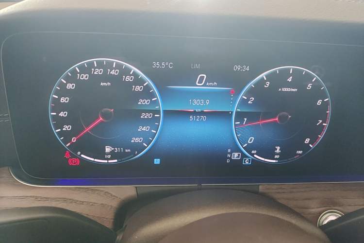 Used Mercedes-Benz E-Class 2022 Second Facelift E 300 L Luxury Edition Instrument Cluster
