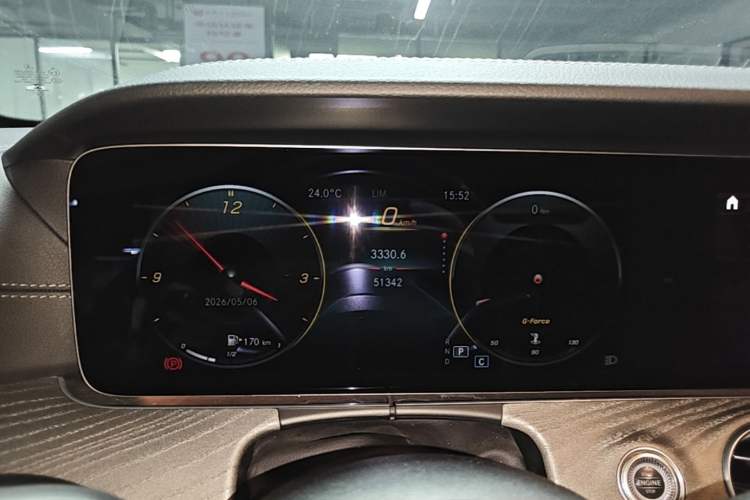 Used Mercedes-Benz E-Class 2022 Revised E 300 L Sporty and Stylish Edition Instrument Cluster