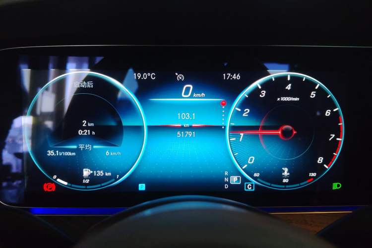 Used Mercedes-Benz E-Class 2022 Updated E 300 L Luxury Edition Instrument Cluster