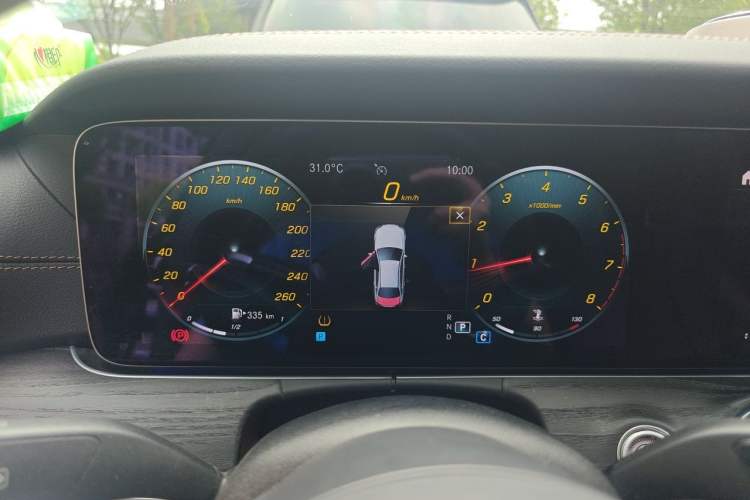 Used Mercedes-Benz E-Class 2022 E 300 L Sporty and Stylish Model Instrument Cluster