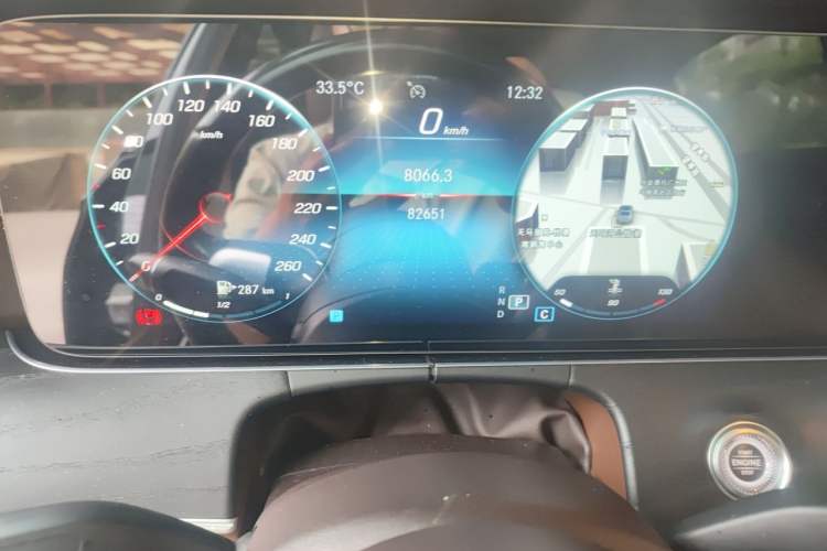 Used Mercedes-Benz E-Class 2022 Second Facelift E 300 L Fashion Edition Instrument Cluster