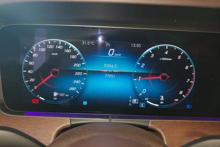 Used Mercedes-Benz E-Class 2022 Second Facelift E 300 L Fashion Edition Instrument Cluster