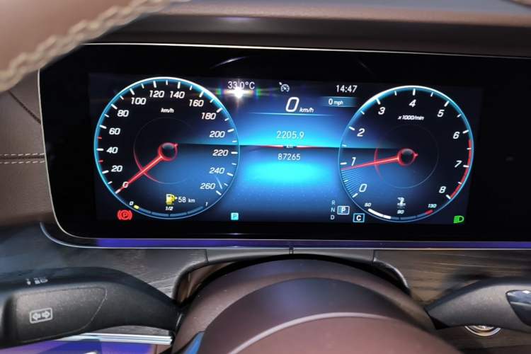 Used Mercedes-Benz E-Class 2022 Second Facelift E 300 L Luxury Edition Instrument Cluster