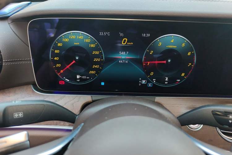Used Mercedes-Benz E-Class 2022 Updated E 300 L Stylish Edition Instrument Cluster