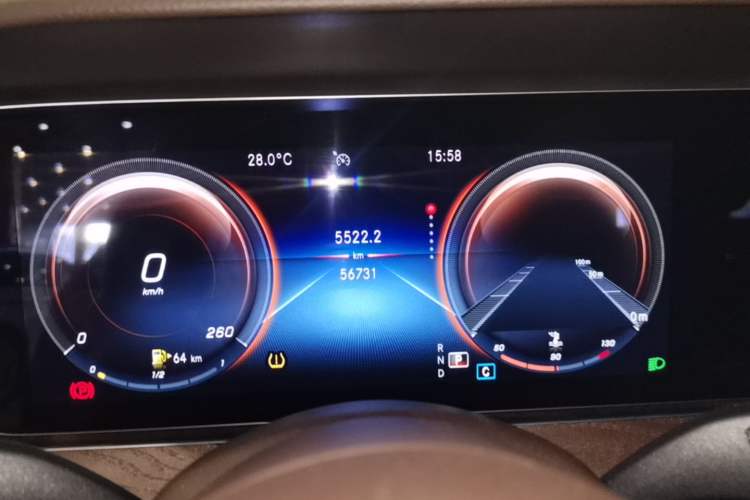 Used Mercedes-Benz E-Class 2022 Second Facelift E 300 L Luxury Edition Instrument Cluster