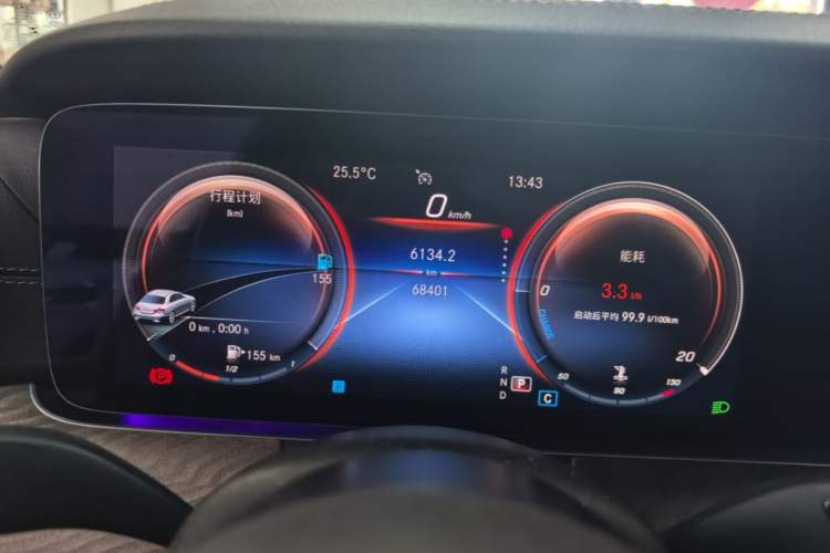 Used Mercedes-Benz E-Class 2022 Revised Version E 300 L Luxury Edition Instrument Cluster