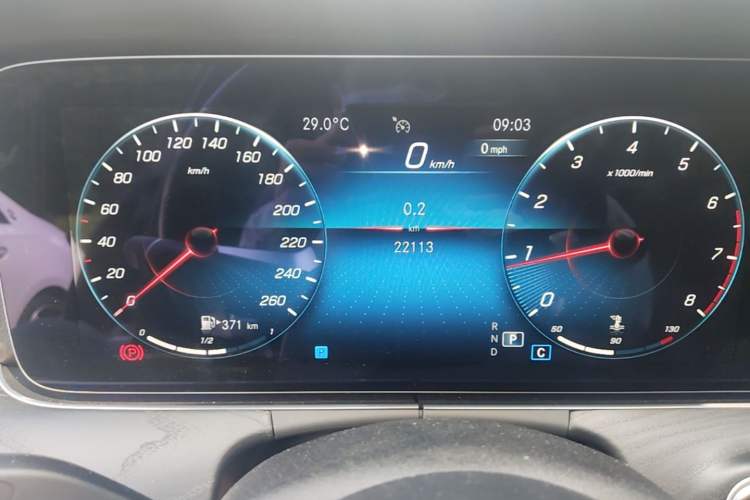 Used Mercedes-Benz E-Class 2022 E 260 Stylish Sports Edition Instrument Cluster