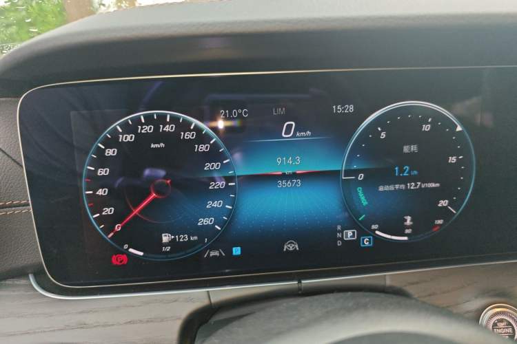 Used Mercedes-Benz E-Class 2022 Second Facelift E 300 L Sport Prestige Edition Instrument Cluster