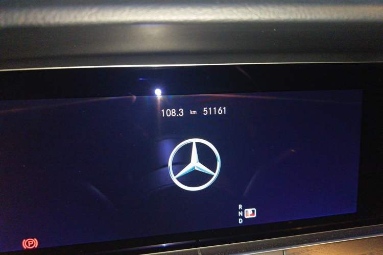 Used Mercedes-Benz E-Class 2022 Revised E 300 L Sporty and Stylish Edition Odometer Close Up