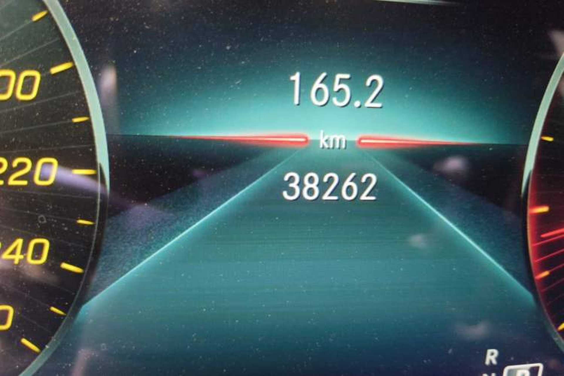 Used Mercedes-Benz E-Class 2022 E 300 Stylish Sports Edition Odometer Close Up