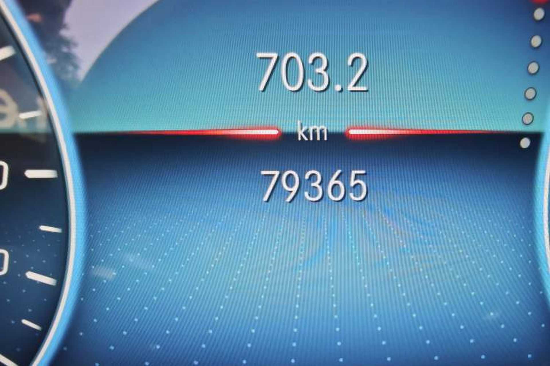 Used Mercedes-Benz E-Class 2022 Revised E 300 L Sport Luxury Edition Odometer Close Up
