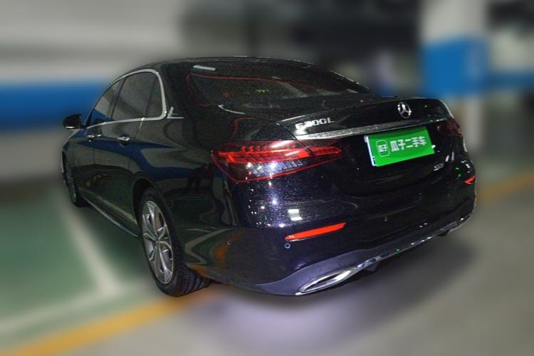 Used Mercedes-Benz E-Class 2022 Revised E 300 L Sporty and Stylish Edition Rear Left 45 Deg