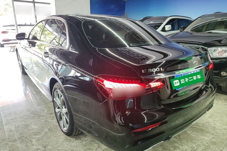 Used Mercedes-Benz E-Class 2022 Second Facelift E 300 L Sporty and Stylish Edition Rear Left 45 Deg