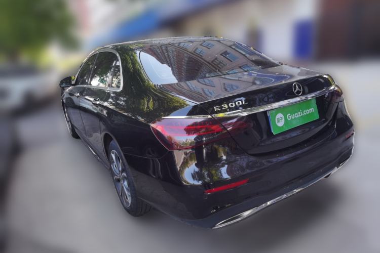Used Mercedes-Benz E-Class 2022 E 300 L Sporty and Stylish Model Rear Left 45 Deg
