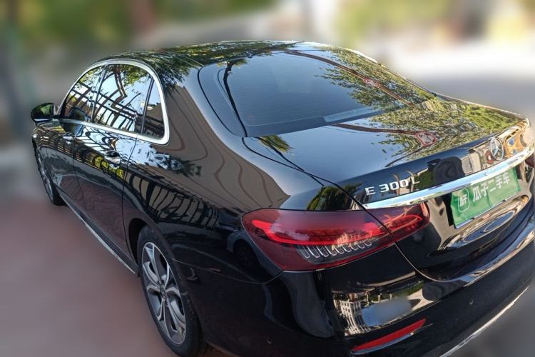 Used Mercedes-Benz E-Class 2022 Revised E 300 L Sporty and Stylish Edition Rear Left 45 Deg