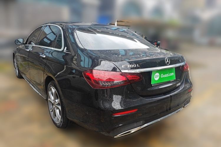 Used Mercedes-Benz E-Class 2022 Revised Version E 300 L Sport Luxury Edition Rear Left 45 Deg