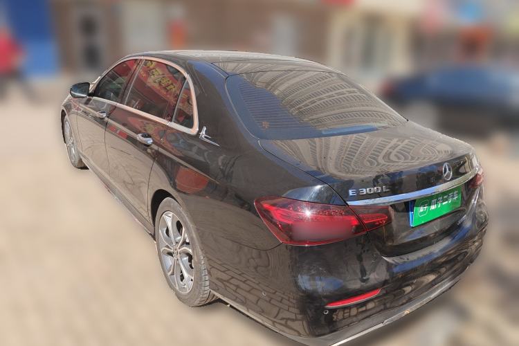 Used Mercedes-Benz E-Class 2022 Revised E 300 L Sporty and Stylish Edition Rear Left 45 Deg